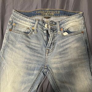 American Eagle Outfitters Light Blue Skinny Jeans